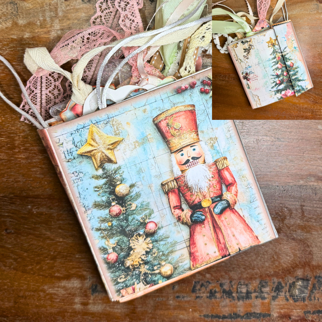 Nutcracker Memory Keeper Junk Journal – Paper Craft Socials Edition