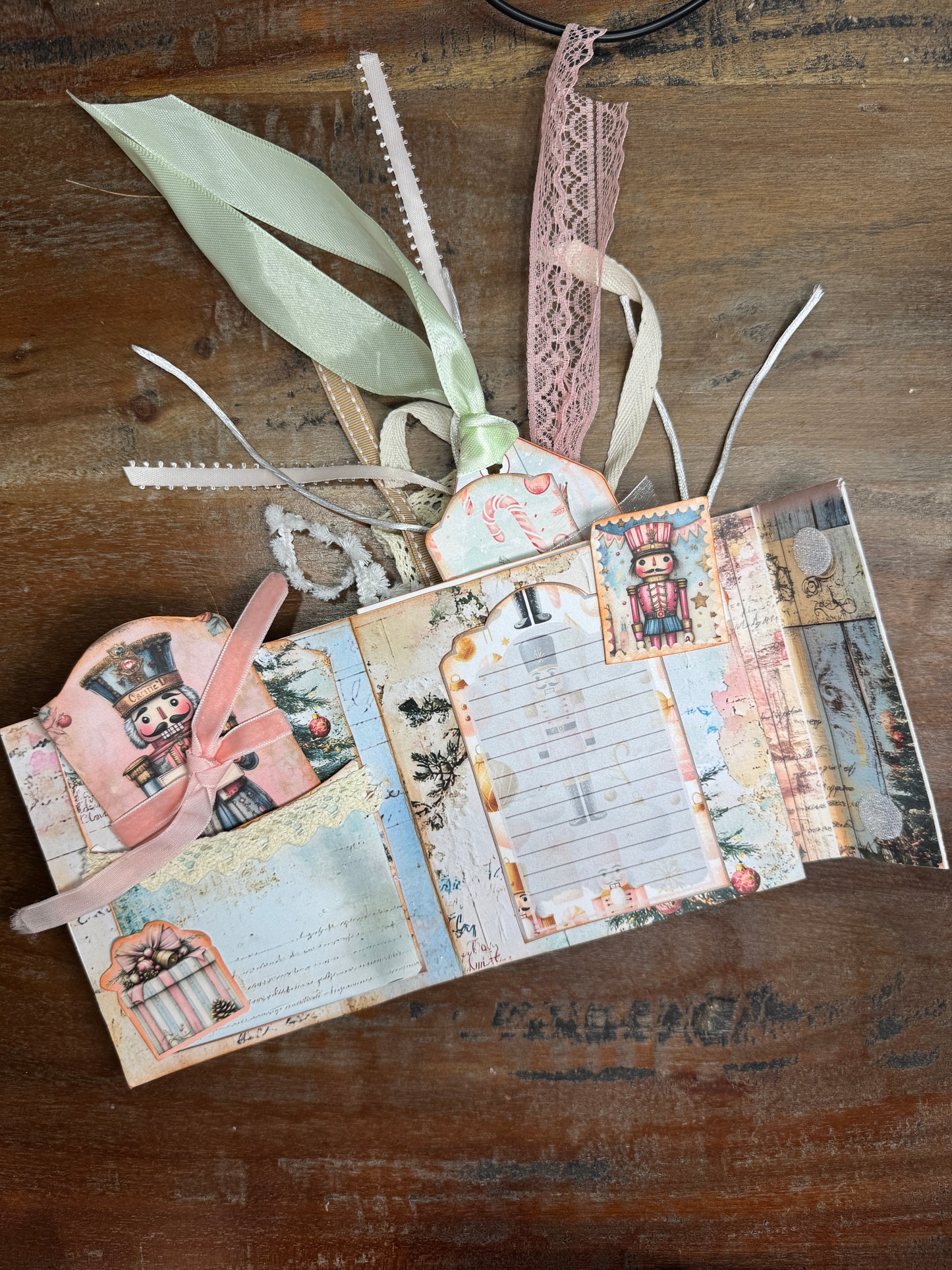 Nutcracker Memory Keeper Junk Journal – Paper Craft Socials Edition