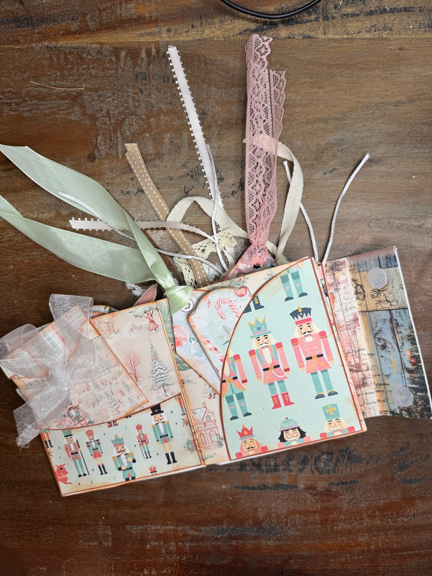 Nutcracker Memory Keeper Junk Journal – Paper Craft Socials Edition